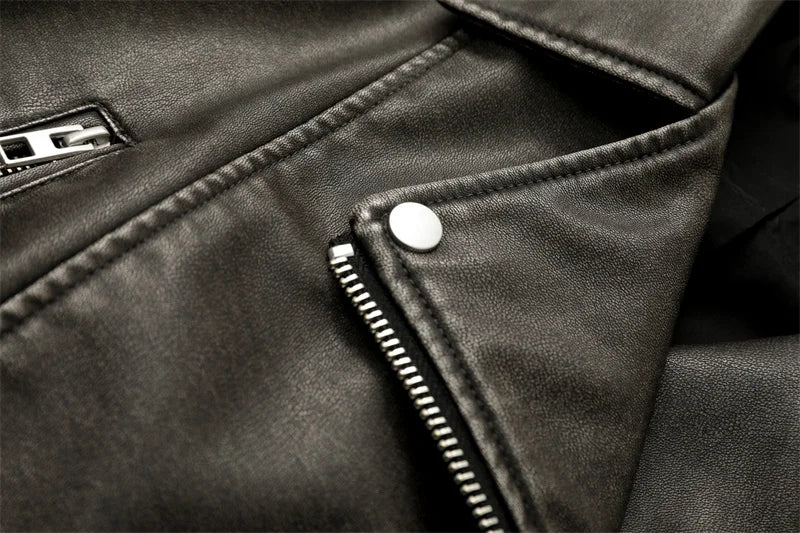 Sienna Vintage Leather Belted Jacket - Saint Parsons