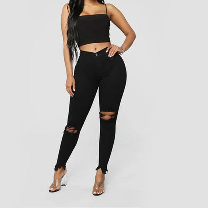 Scarlett Edge Sculpt Ripped Skinny Jeans