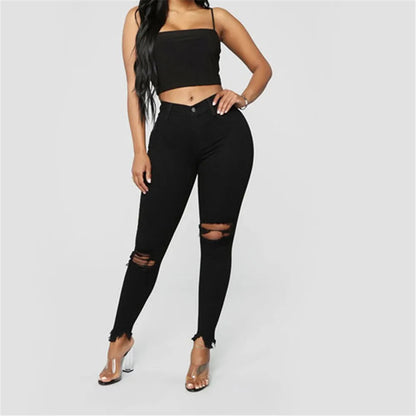 Scarlett Edge Sculpt Ripped Skinny Jeans