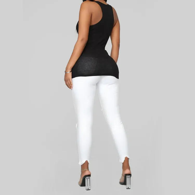 Scarlett Edge Sculpt Ripped Skinny Jeans