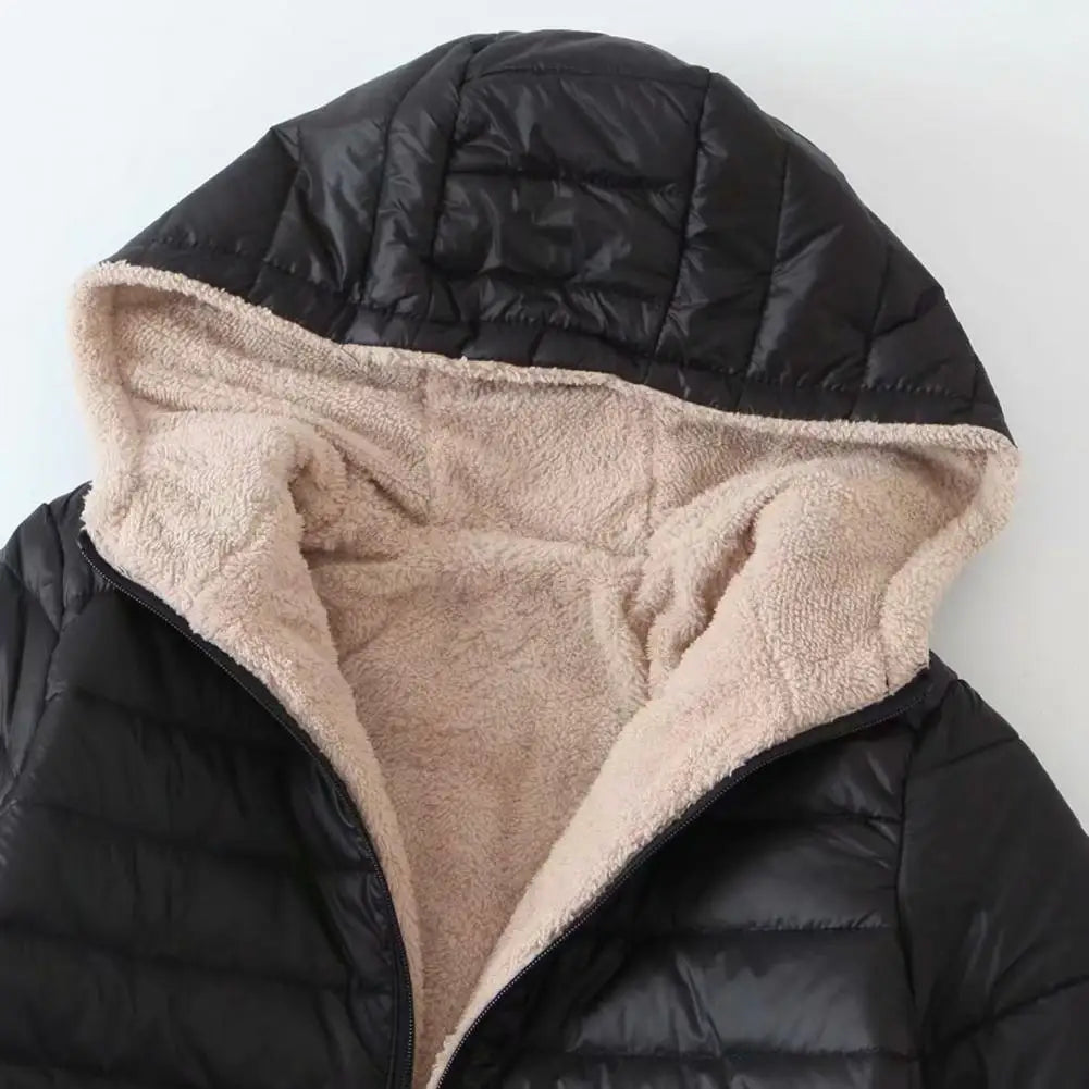 Sienna Cozy Hooded Wool Blend Winter Coat