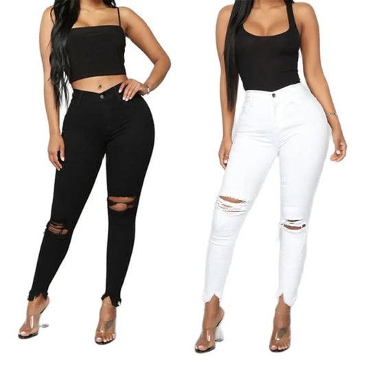 Scarlett Edge Sculpt Ripped Skinny Jeans