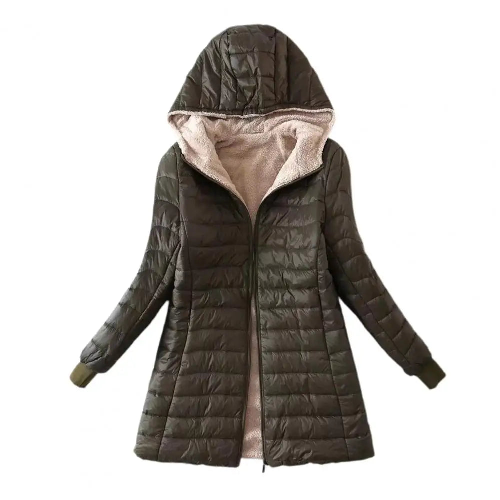 Sienna Cozy Hooded Wool Blend Winter Coat
