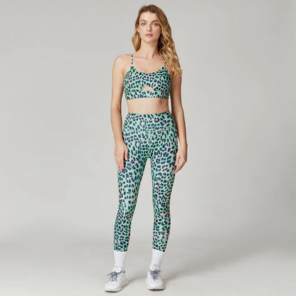Savannah Sculpt Leopard Performance Yoga Set