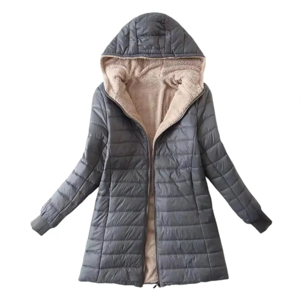 Sienna Cozy Hooded Wool Blend Winter Coat