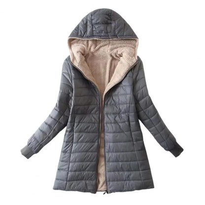 Sienna Cozy Hooded Wool Blend Winter Coat