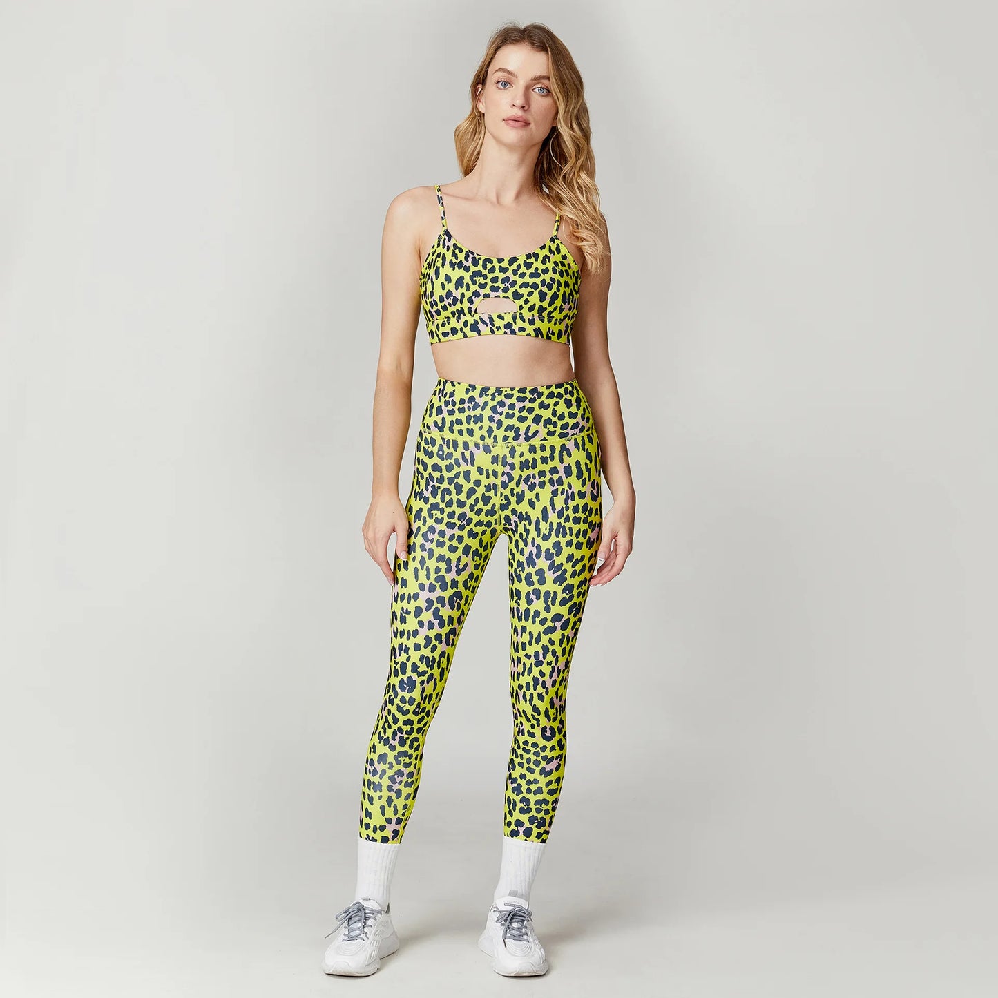 Savannah Sculpt Leopard Performance Yoga Set