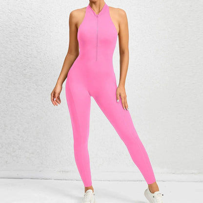 Nova Sculpt Backless Fitness Jumpsuit - Saint Parsons