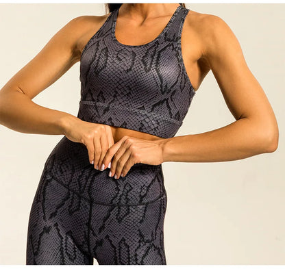 Savannah Sculpt Leopard Performance Yoga Set