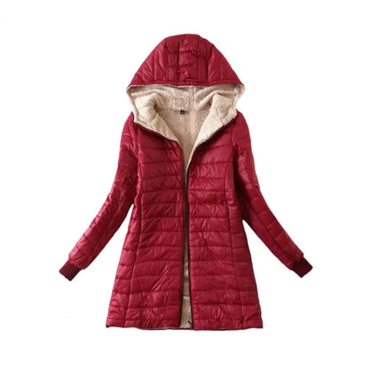 Sienna Cozy Hooded Wool Blend Winter Coat