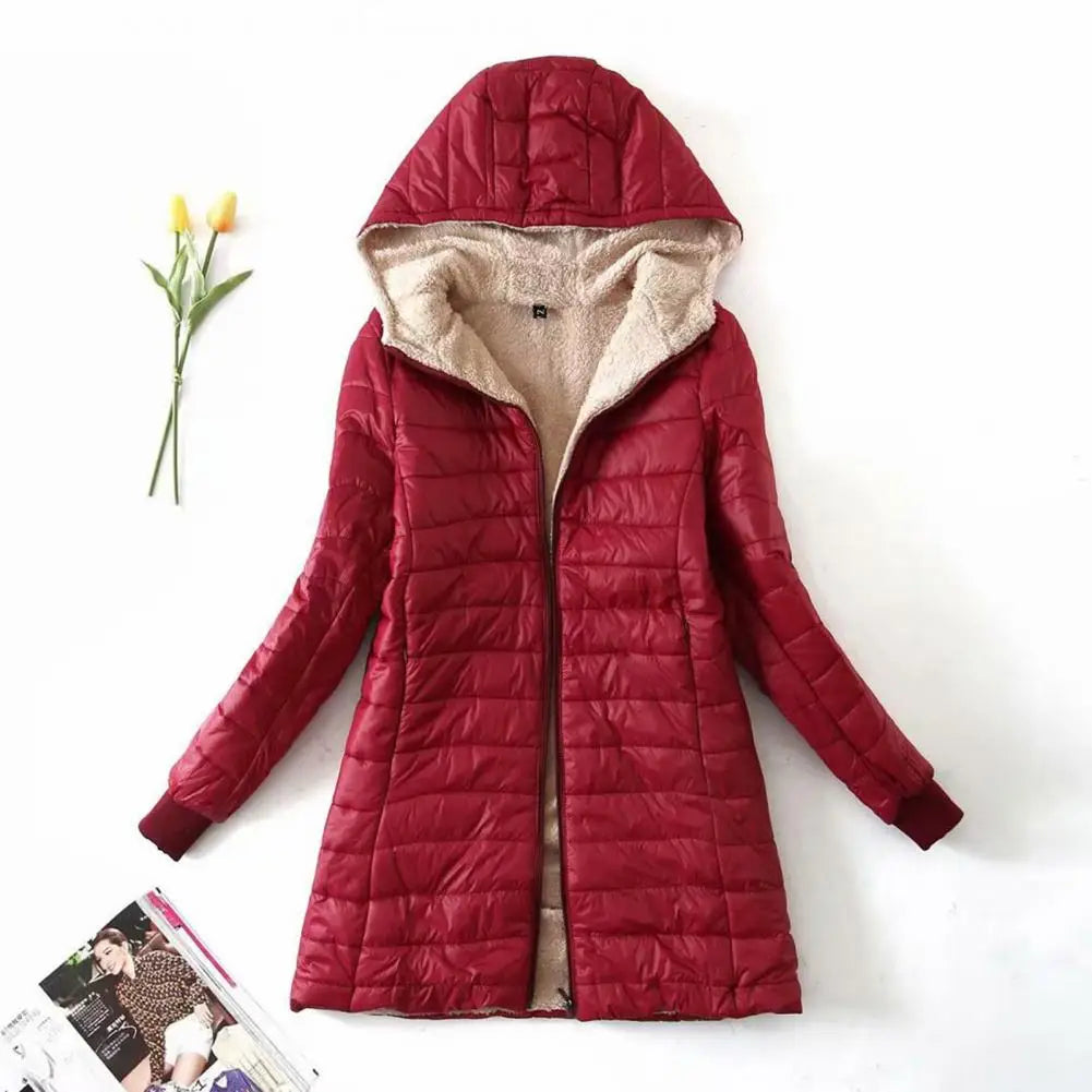 Sienna Cozy Hooded Wool Blend Winter Coat