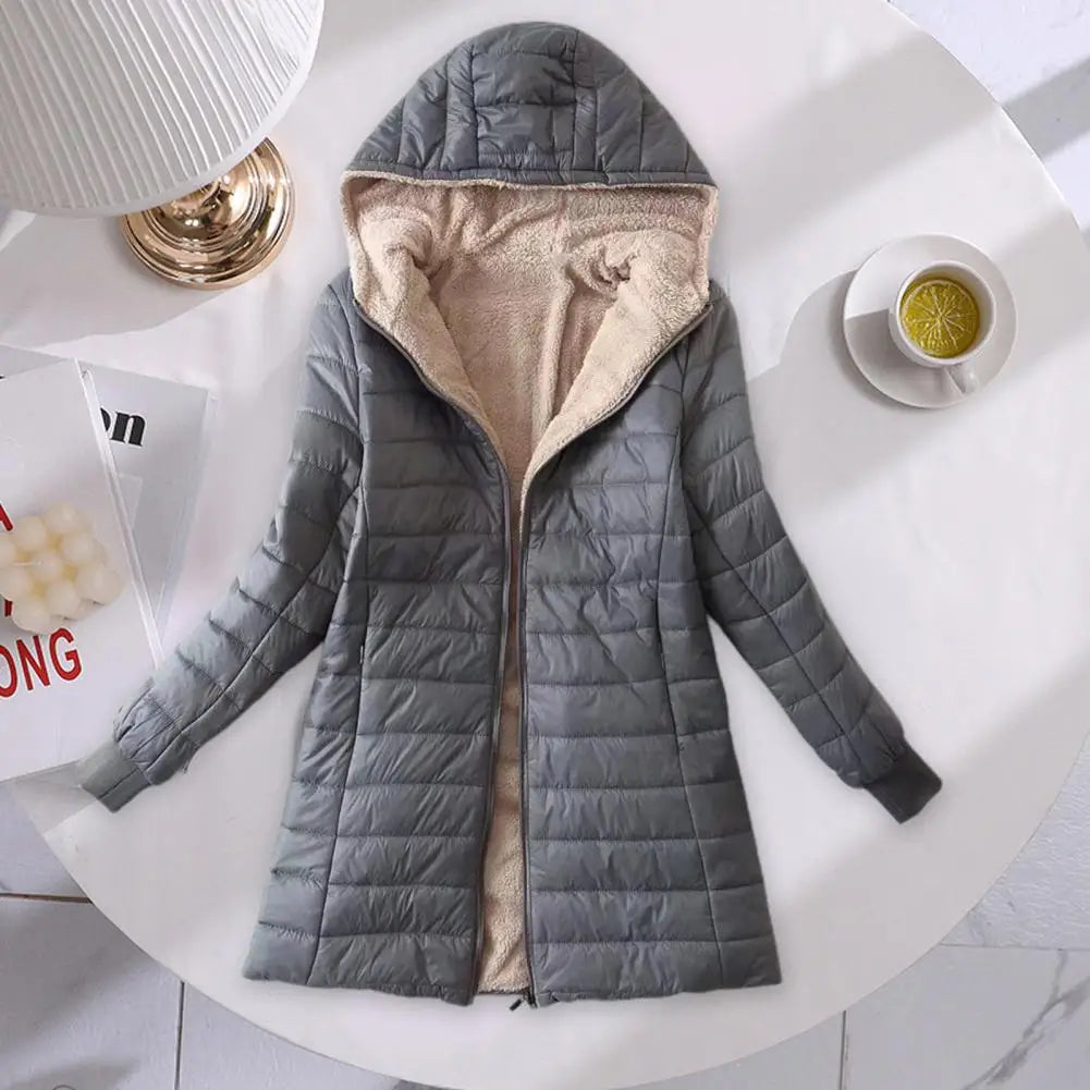 Sienna Cozy Hooded Wool Blend Winter Coat