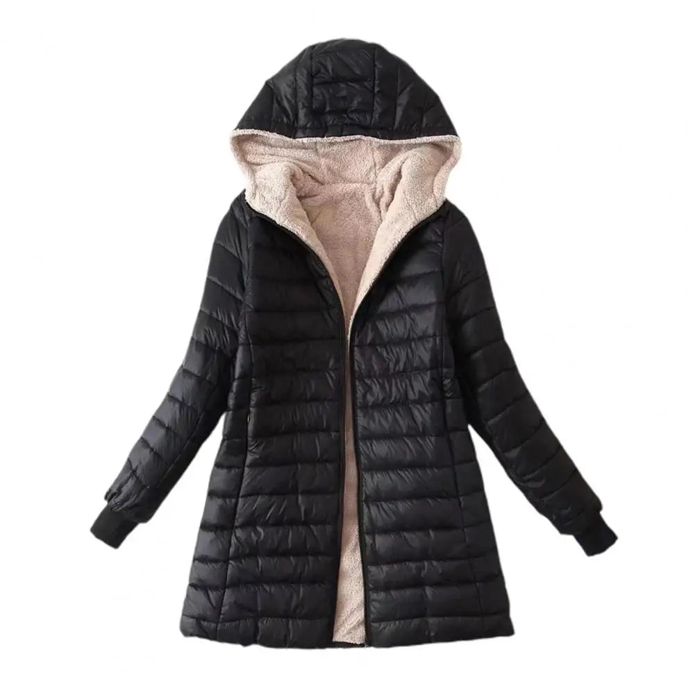 Sienna Cozy Hooded Wool Blend Winter Coat