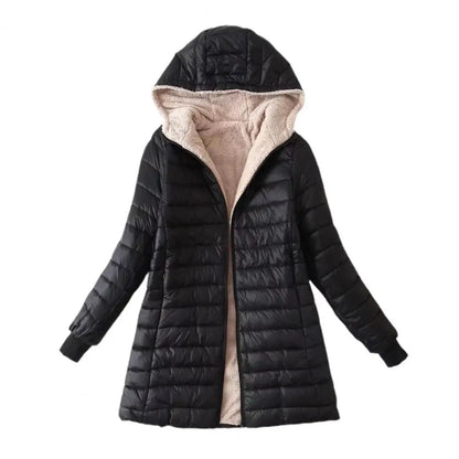 Sienna Cozy Hooded Wool Blend Winter Coat