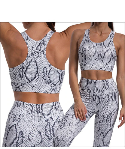 Savannah Sculpt Leopard Performance Yoga Set