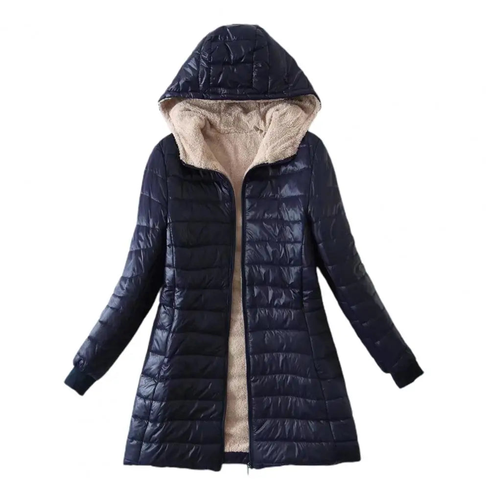 Sienna Cozy Hooded Wool Blend Winter Coat