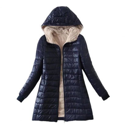 Sienna Cozy Hooded Wool Blend Winter Coat