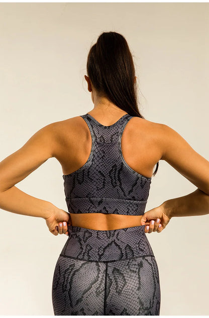 Savannah Sculpt Leopard Performance Yoga Set