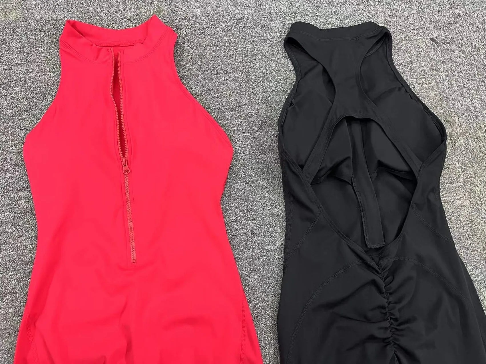Nova Sculpt Backless Fitness Jumpsuit - Saint Parsons