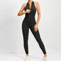 Nova Sculpt Backless Fitness Jumpsuit