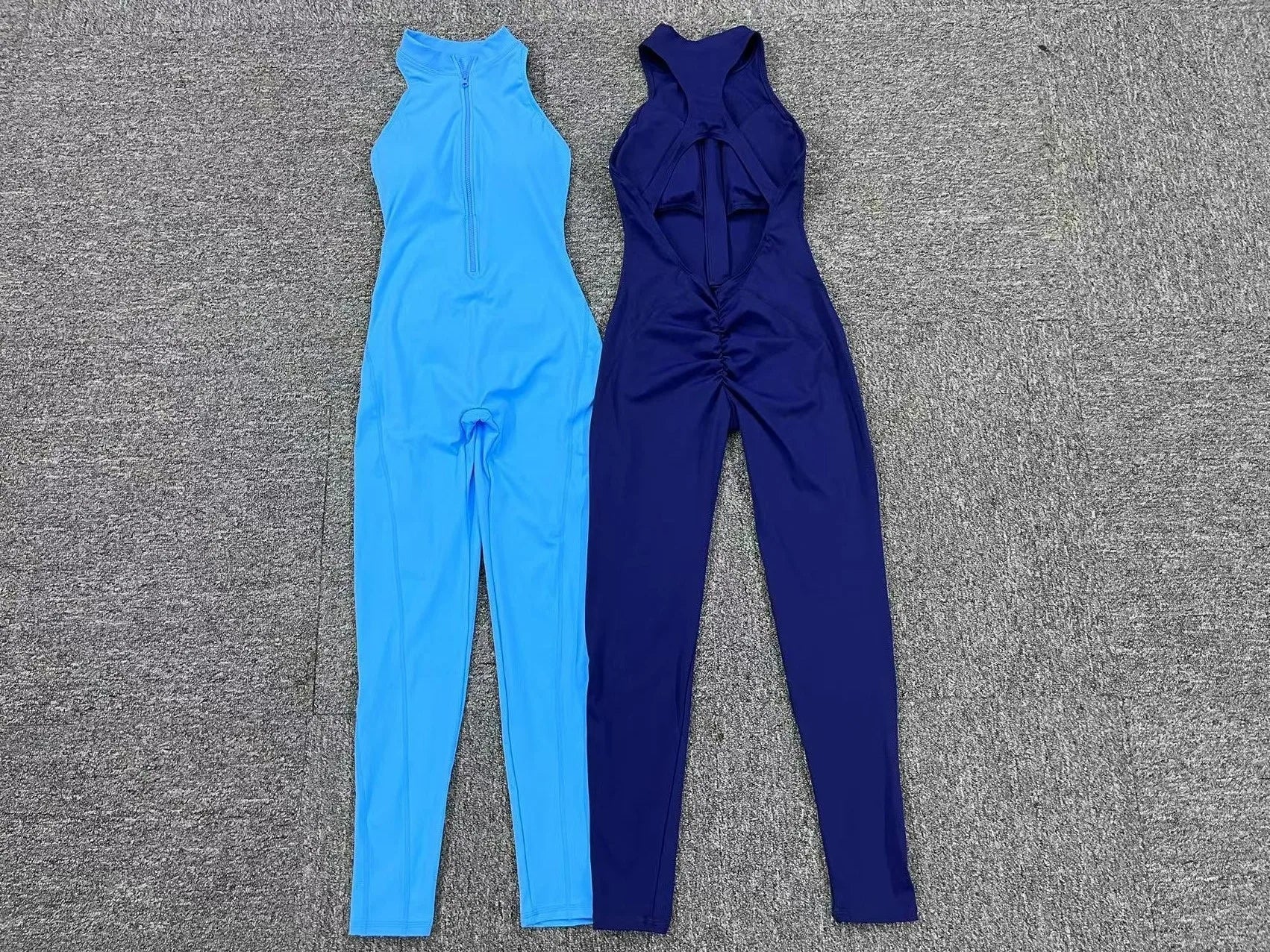 Nova Sculpt Backless Fitness Jumpsuit - Saint Parsons