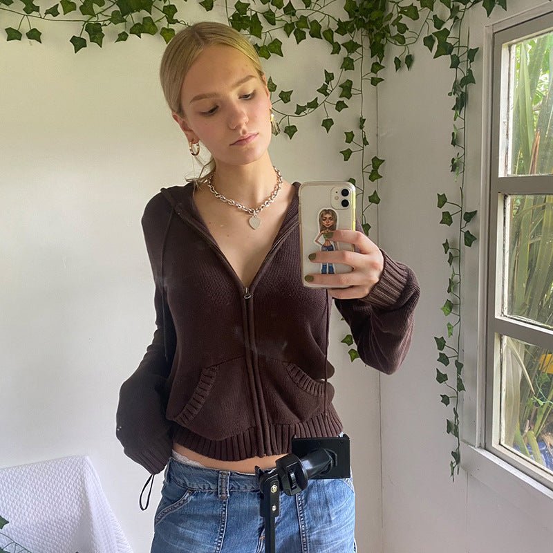 Nova Zip - Up Y2K Hoodie - Saint Parsons